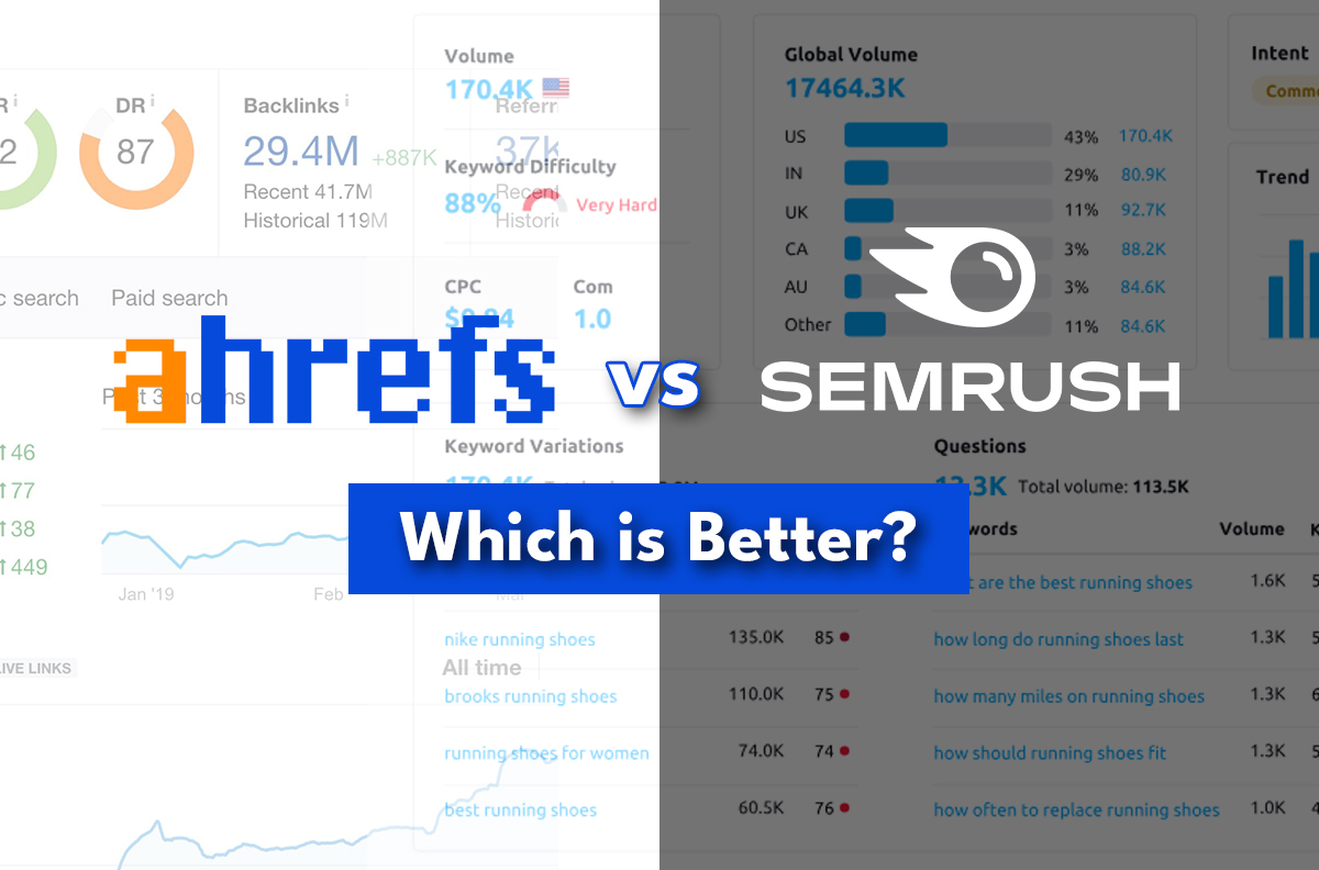Ahrefs vs SemRush – Which is Better
